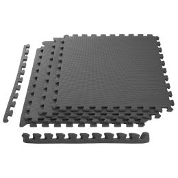 Puzzle Exercise Mat Foam Gym EVA Mat Interlocking Tiles Protective Flooring for Gym Equipment