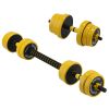 20KG Dumbbell Set 2 in 1 Adjustable Weights Dumbbells Set for Home Gym Fitness Workout