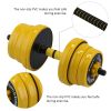 20KG Dumbbell Set 2 in 1 Adjustable Weights Dumbbells Set for Home Gym Fitness Workout