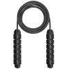 3M/9.84FT Jump Rope Length Adjustable Skip Ropes w/ Steel Rope Two Iron Blocks Anti-Skip Foam Handle Grip