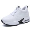 Women High Top Walking Footwear 9 Cm Wedges Sports Shoes Thick Sole Fitness Sneakers Outdoor Ladies Running Jogging Trainers