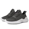 Men Sneakers Men Shoes Lightweight Running Shoes Sports Mens Athletic Shoes Solid Black White Gray Big Size 39-46