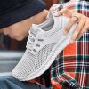 Summer Outdoor Breathable Casual Comfortable Trainers New 2022 White Men Walking Tenis Sneakers High Quality Mesh Running Shoes