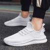 Breathable Cozy White Sneaker Mesh Men Casual Shoes Trendy Lace-Up Lightweight Black Walking Tenis Outdoor Spring Summer Autumn