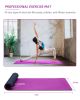 COOLMOON 1/4 Inch Extra Thick Yoga Mat Double-Sided Non Slip,Yoga Mat For Women and Men,Fitness Mats With Carrying Strap,Eco Friendly TPE Yoga Mat , P