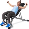 Adjustable Foldable Utility Sit Up Strength Training Weight Bench Equipmen