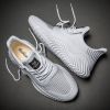 Men Sneakers Men Shoes Lightweight Running Shoes Sports Mens Athletic Shoes Solid Black White Gray Big Size 39-46