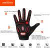 Cycling Gloves Touchscreen Bike Gloves 5MM Liquid Gel Pads Bicycle Gloves Shock-Absorbing Mountain Bike Gloves Men