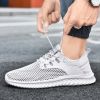 Summer Outdoor Breathable Casual Comfortable Trainers New 2022 White Men Walking Tenis Sneakers High Quality Mesh Running Shoes