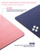 COOLMOON 1/4 Inch Extra Thick Yoga Mat Double-Sided Non Slip,Yoga Mat For Women and Men,Fitness Mats With Carrying Strap,Eco Friendly TPE Yoga Mat , P