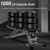 Adjustable Foldable Utility Sit Up Strength Training Weight Bench Equipmen