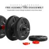 Home Indoor Cardio Gym Adjustable Weights Dumbbells Set