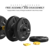 Home Indoor Cardio Gym Adjustable Weights Dumbbells Set