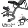 Adjustable Foldable Utility Sit Up Strength Training Weight Bench Equipmen