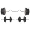 Barbell and Dumbbell Set 132.3 lb